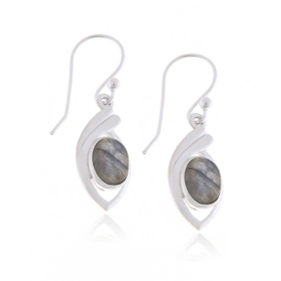 Labradorite Hanging earring model E9-128