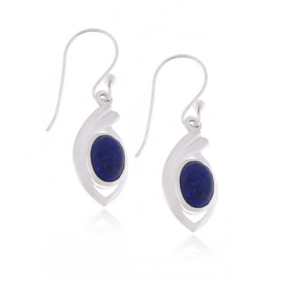Lapis Lazuli Oorhanger model E9-128