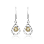 Citrine Hanging earring model E9-131