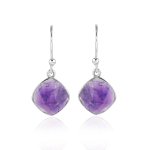 Amethyst Hanging earring model E9-132
