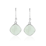 Prasiolite Hanging earring model E9-132