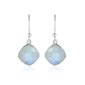 Rainbow Moonstone Hanging earring model E9-132 Rainbow Moonstone Hanging earring model E9-132