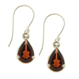 Garnet Hanging earring model E1-002