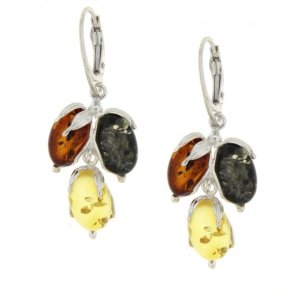 Amber Hanging earring model E2-017