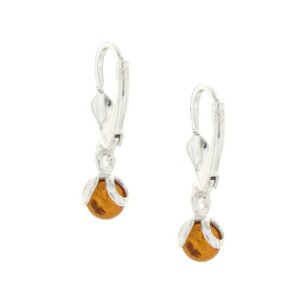 Amber Hanging earring model E2-024