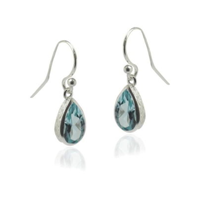 Blue Topaz Hanging earring model E5-006