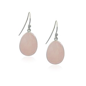 Rose Quartz Hanging earring model E5-031-0003