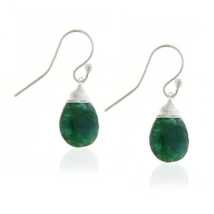 Aventurine Hanging earring model E5-037