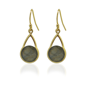 Labradorite Hanging earring model E5-046