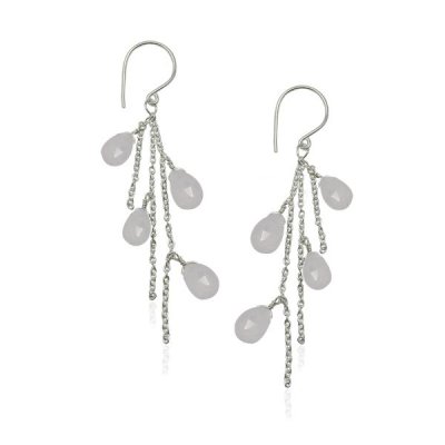 Rainbow Moonstone Hanging earring model E5-048