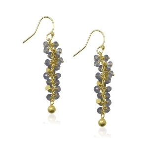 Iolite Hanging earring model E5g-047