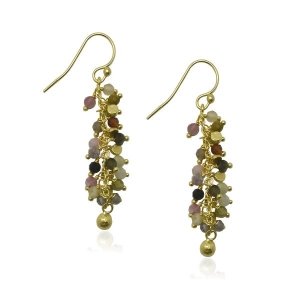 Tourmaline Hanging earring model E5g-047