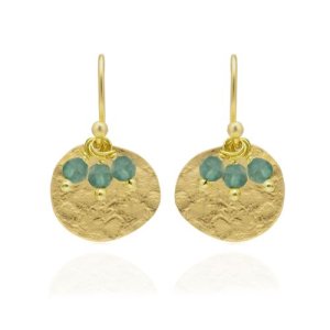 Apatite Hanging earrings E5g-051