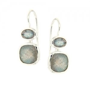 Labradorite Earring model E6-004