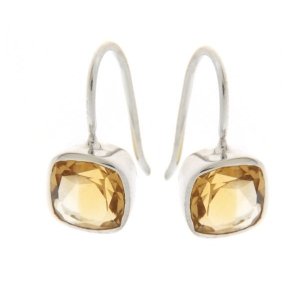 Citrine Hanging earring model E6-012