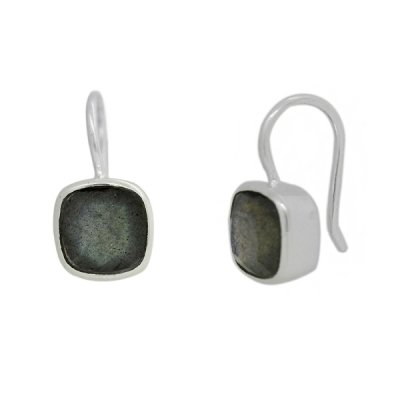 Labradorite hanging earring model E6-012