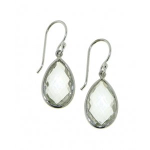 Rock Crystal Hanging earring model E6-015