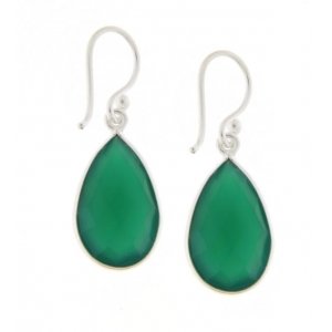 Green Onyx Hanging earring model E6-015