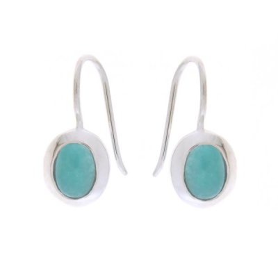 Amazonite Hanging earring model E6-020