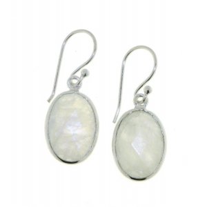 Rainbow Moonstone Hanging earring model E6-025