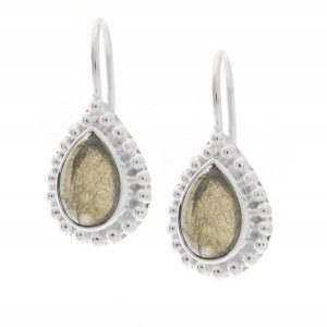 Labradorite Hanging earring model E6-035