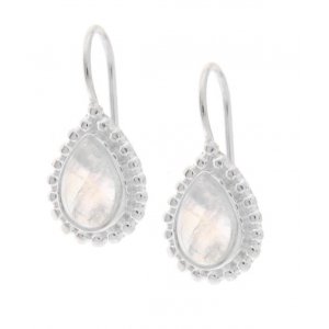 Rainbow Moonstone Hanging earring model E6-035