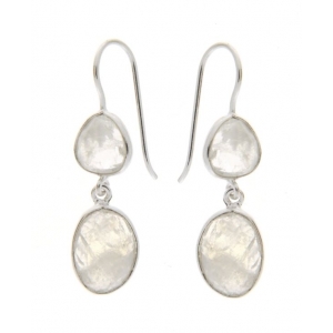 Rainbow Moonstone Hanging earring model E6-050