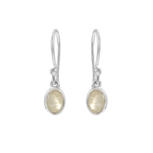 Rainbow Moonstone Hanging earring model E7-019