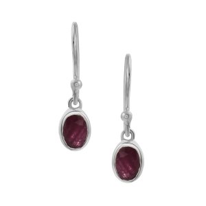 Ruby Hanging earring model E7-019