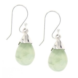 Prehnite Hanging earring model E9-101