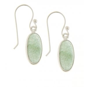 Aventurine Hanging earring model E9-117