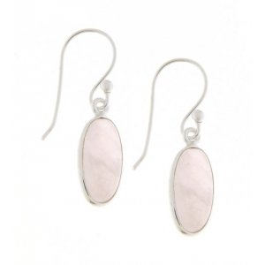 Rose Quartz Hanging earring model E9-117