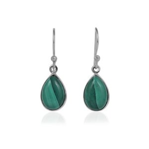 Malachite Hanging earring model E9-118