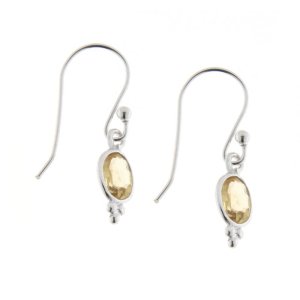 Citrine Hanging earring model E9-121