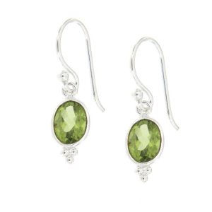 Peridot Hanging earring model E9-121