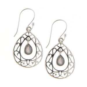 Labradorite Hanging earring model E9-123