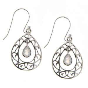 Rainbow Moonstone Hanging earring model E9-123