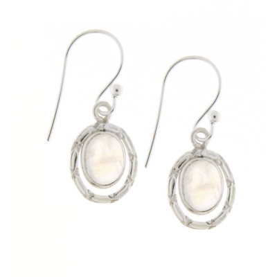  Rainbow Moonstone Hanging earring model E9-123