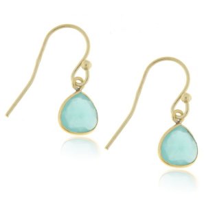 Chalcedony Earrings model E5g-044