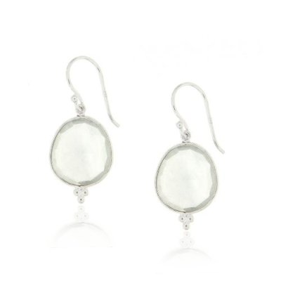 Prasiolite Hanging earring model E6-006