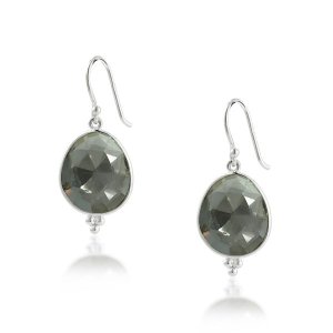 Prasiolite Hanging earring model E6-006