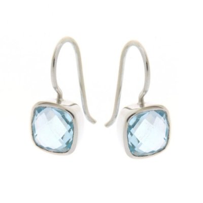 Blue Topaz Hanging earring model E6-012