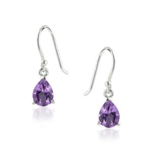 Amethyst Hanging earring model E6-013 Amethyst Hanging earring model E6-013