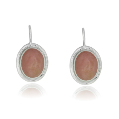 Pink Opal Hanging earring model E6-033