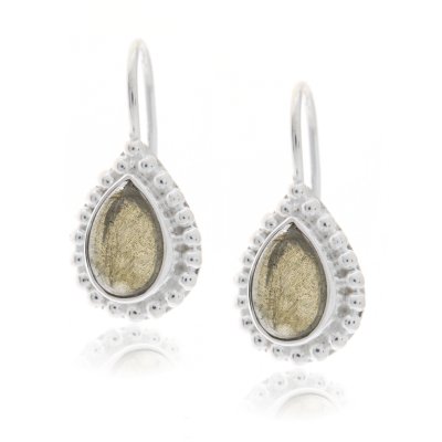 Labradorite Hanging earring model E6-035