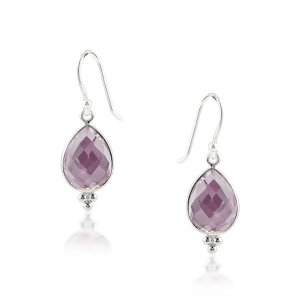 Amethyst Hanging earring model E6-041 Amethyst Hanging earring model E6-041