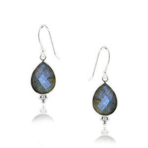 Labradorite Hanging earring model E6-041