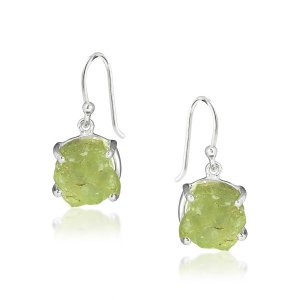 Peridot Hanging Earring model E6-046 Peridot Hanging Earring model E6-046