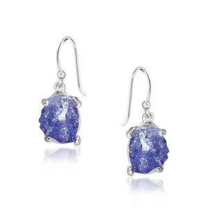Tanzanite Hanging Earring model E6-046 Tanzanite Hanging Earring model E6-046