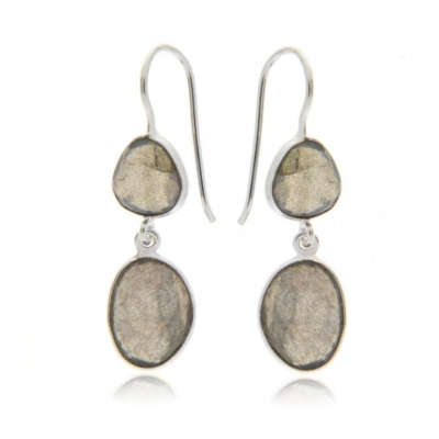 Labradorite Hanging earring model E6-050